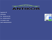 Tablet Screenshot of antikor.htnet.hr